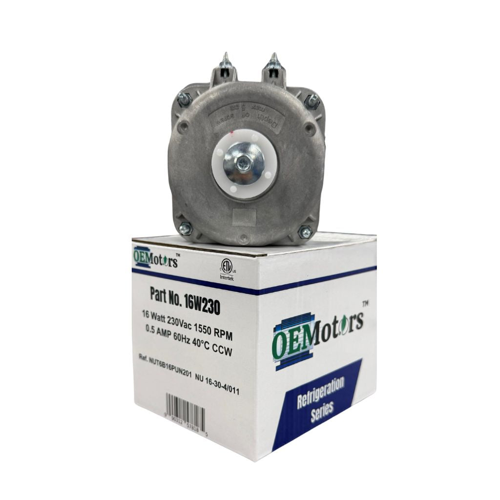 16W230, HVAC/R Motors, Refrigeration Motors