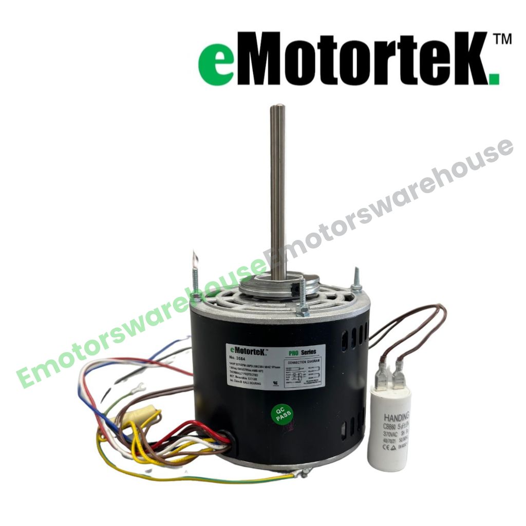 3584 HVAC/R Motors, Fan and Blower Motor