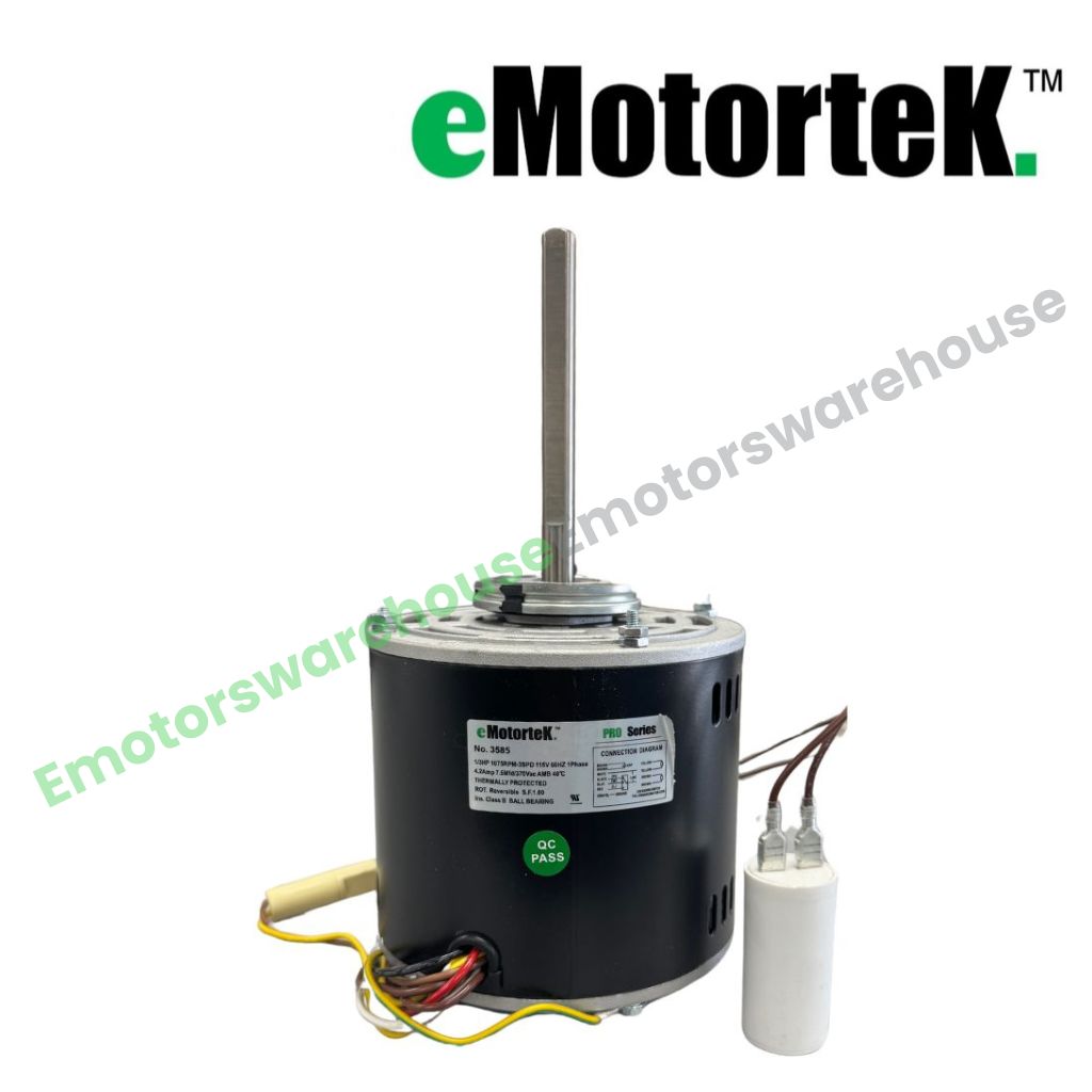3585 HVAC/R Motors, Fan and Blower Motor