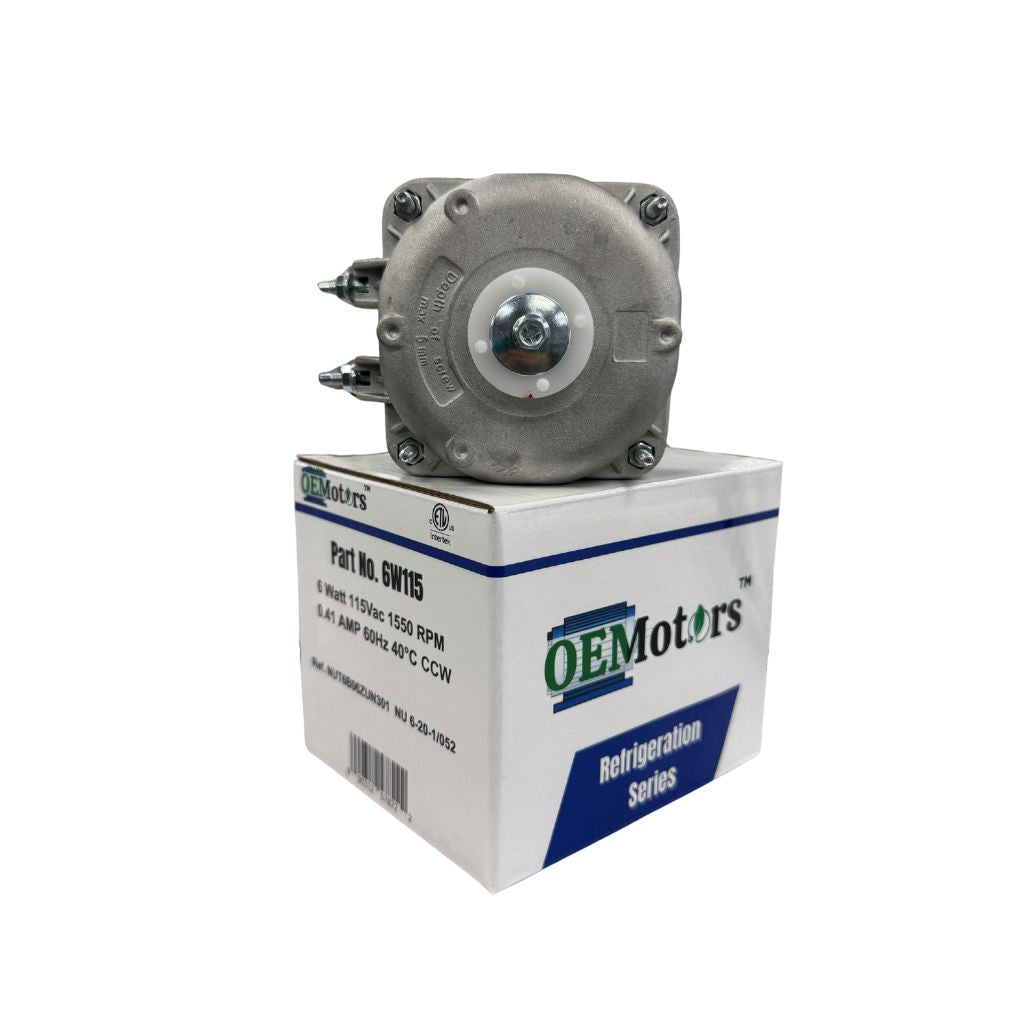 6W115 HVAC/R Motors, Refrigeration Motors