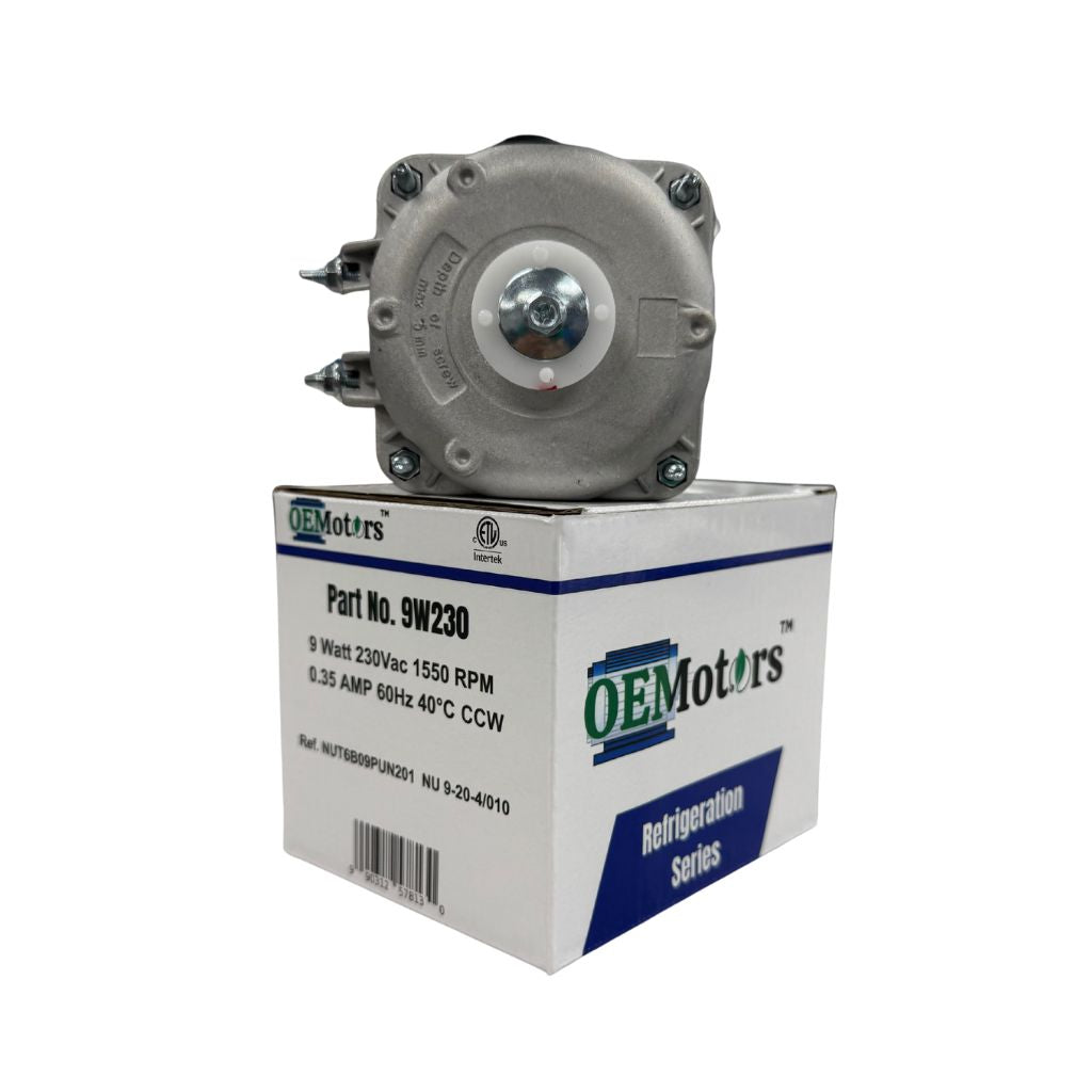 9W230 HVAC/R Motors, Refrigeration Motors