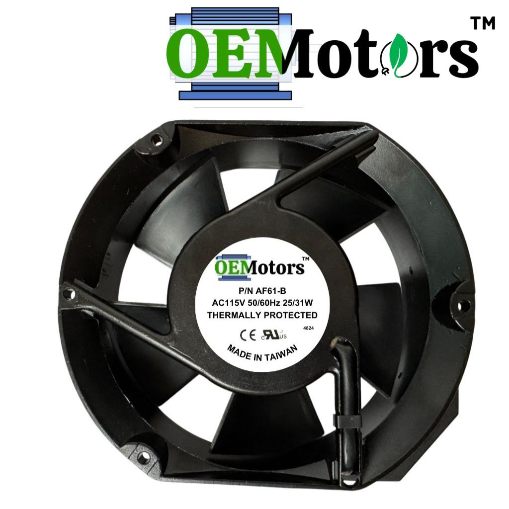 AF61-B, ventilateur axial 240 pi³/min 115 V