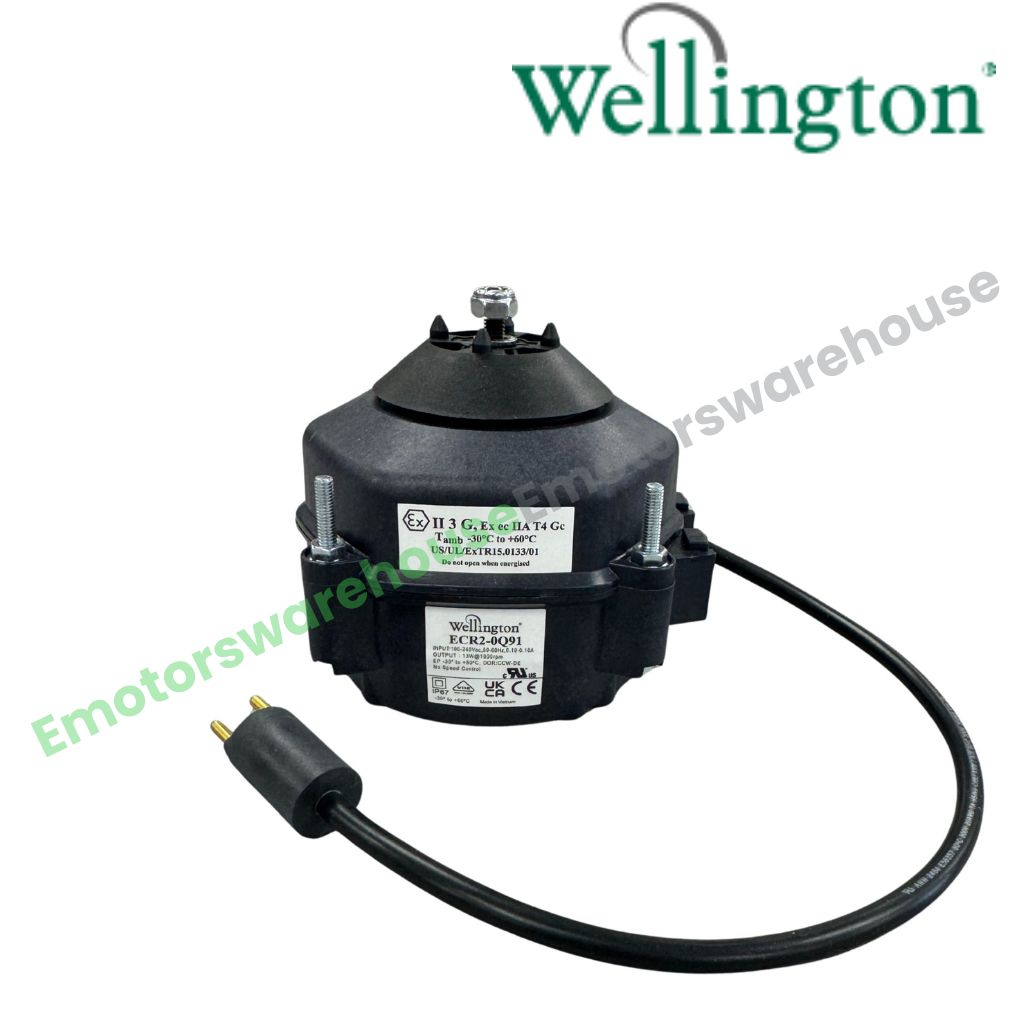 ECR2-0Q91 HVAC/R Motors, Refrigeration Motor, ECM Motor