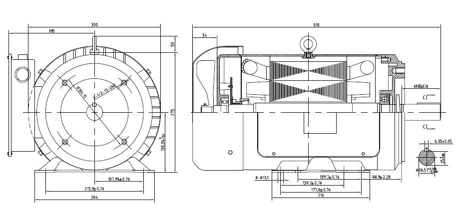 EMF189C-M OEM Pressure Washer Motor