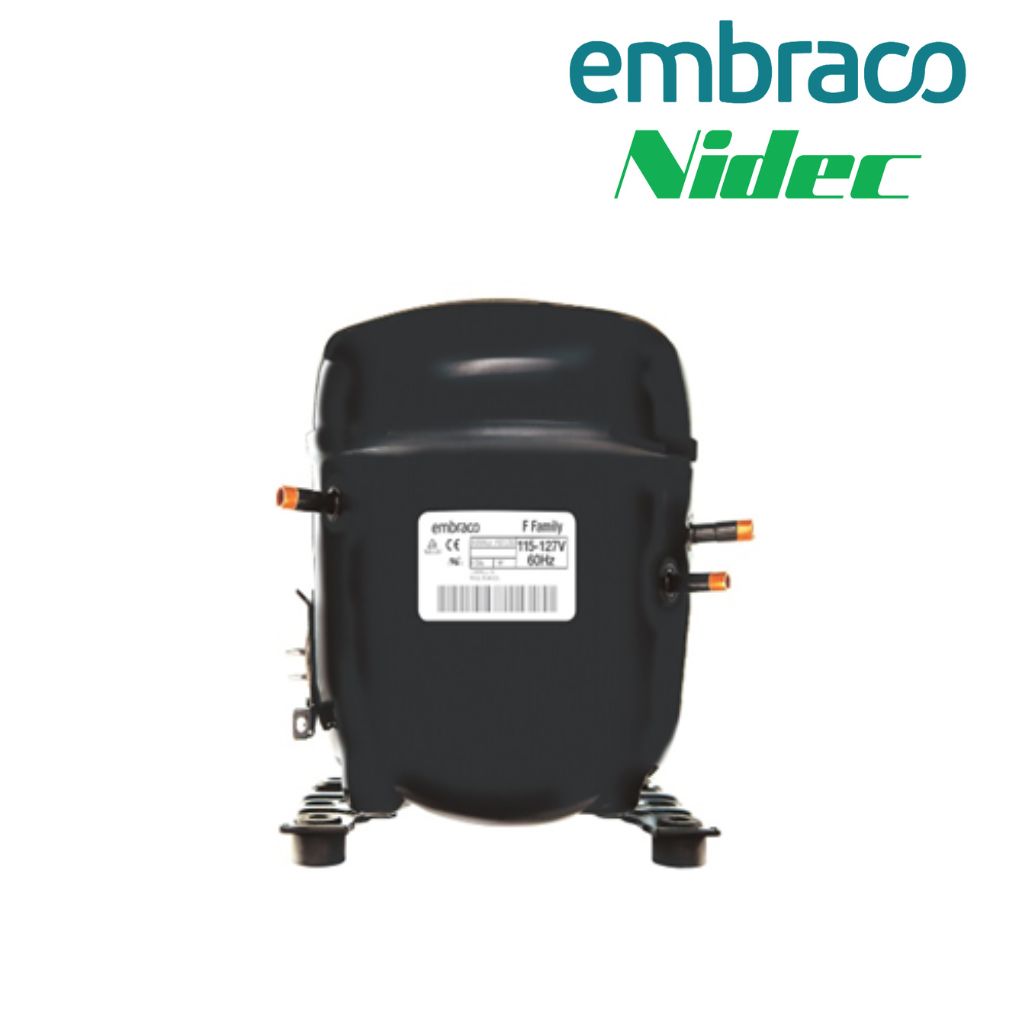 FF8.5HBK Embraco Refrigeration Compressor, 3135 BtuH, 115V, R134a
