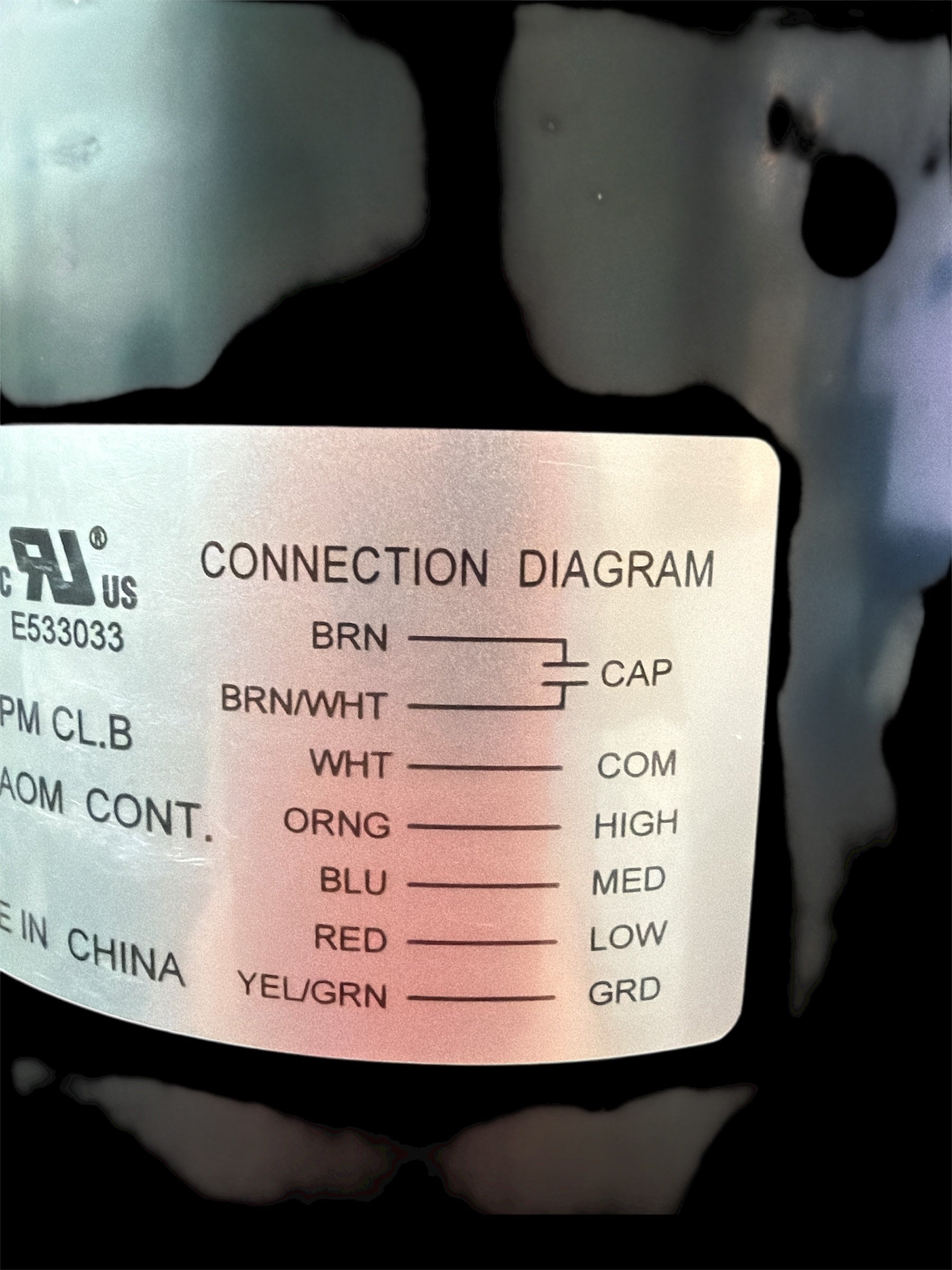 SS462, HVAC/R Motors, OEM Replacement