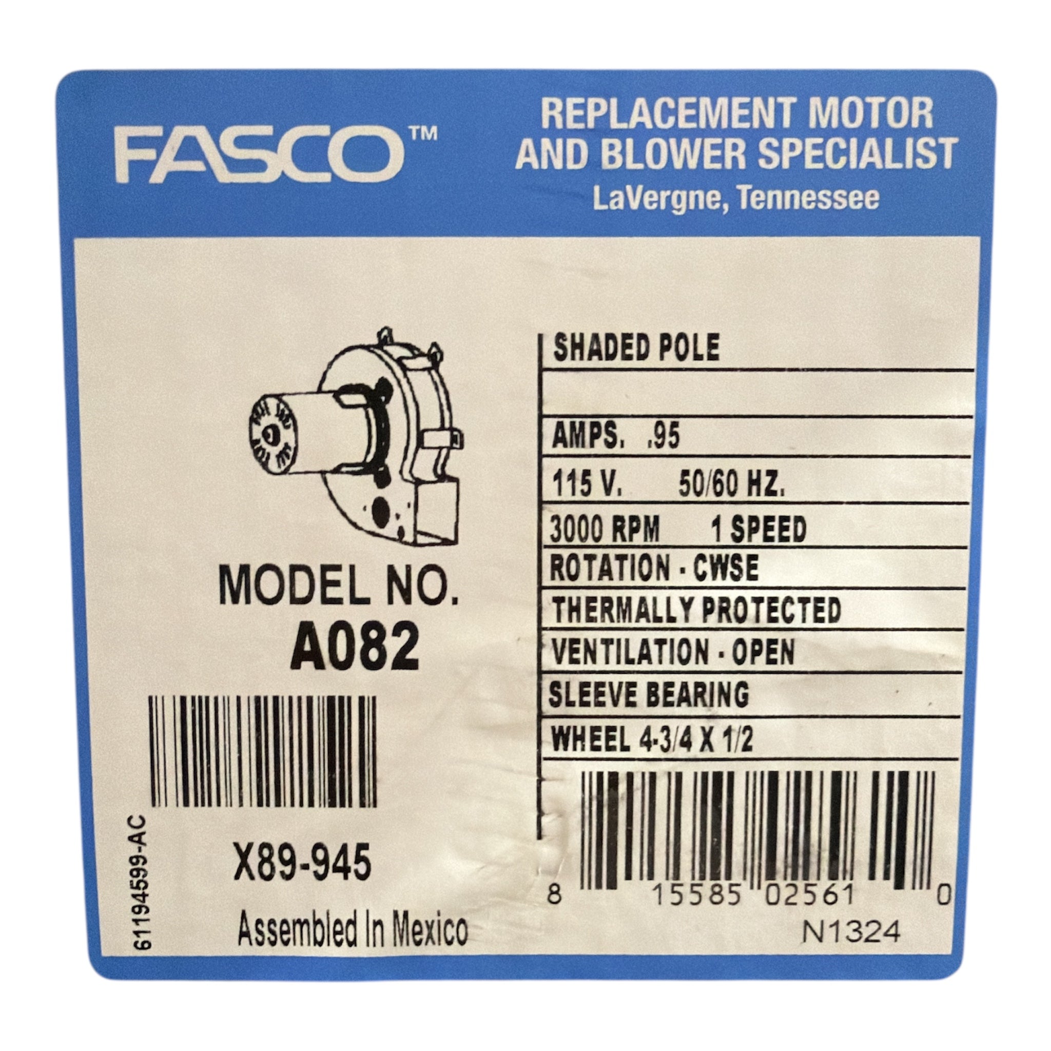 A082 Souffleur centrifuge