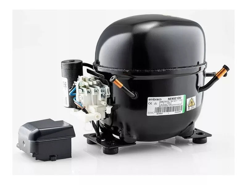 NEK6213U1 Embraco Refrigeration Compressor, 4000-5000 BTU/h 115V R290