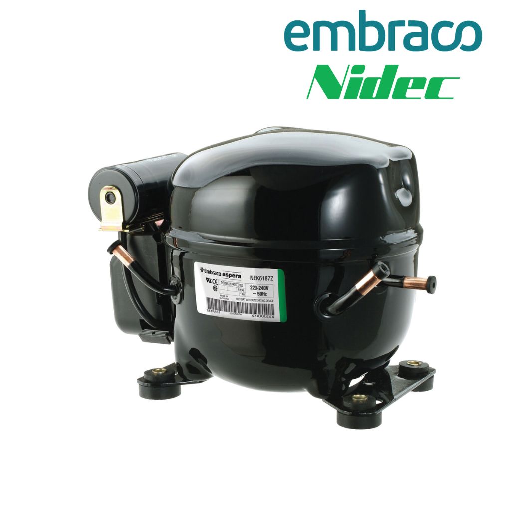 NEK6214Z1 Embraco Refrigeration Compressor 3 / 4 115 R134A 5960 BTUH