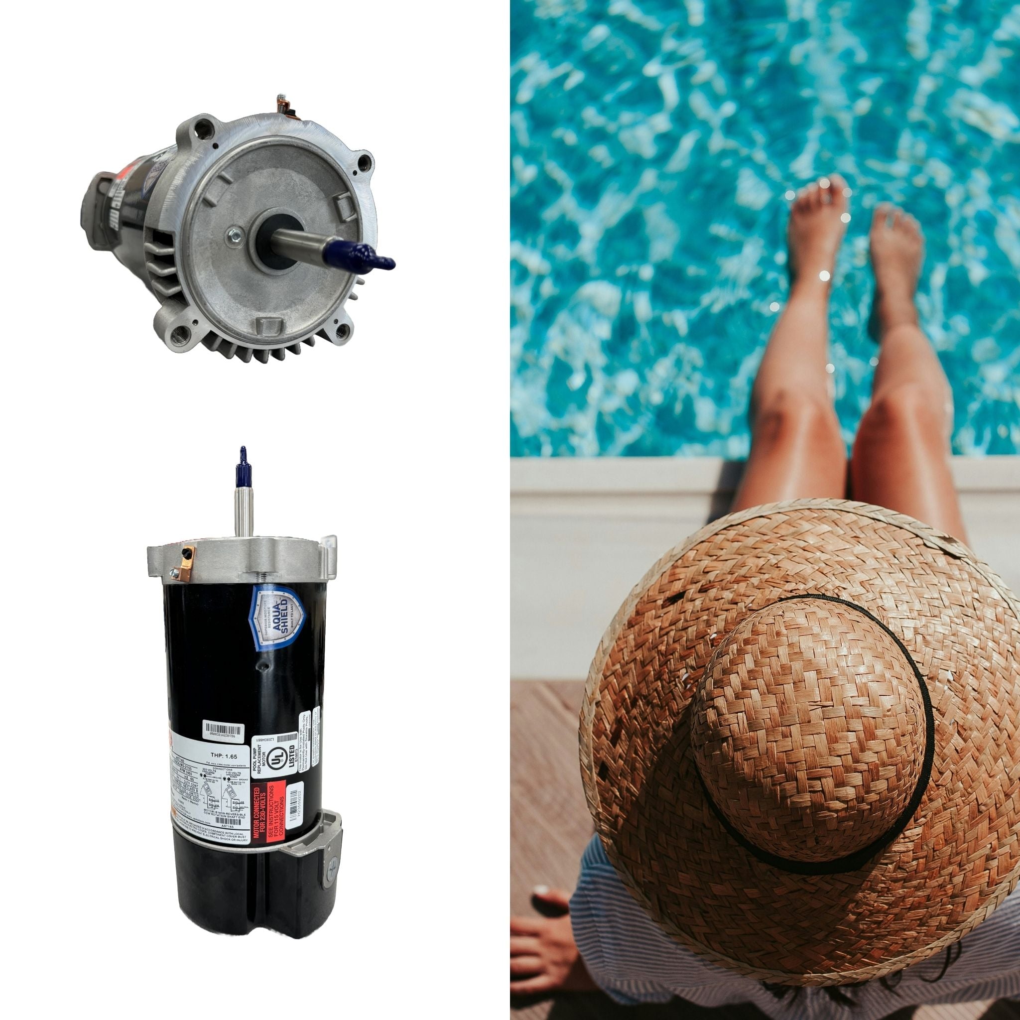 AST165, Moteurs pour piscines et spas