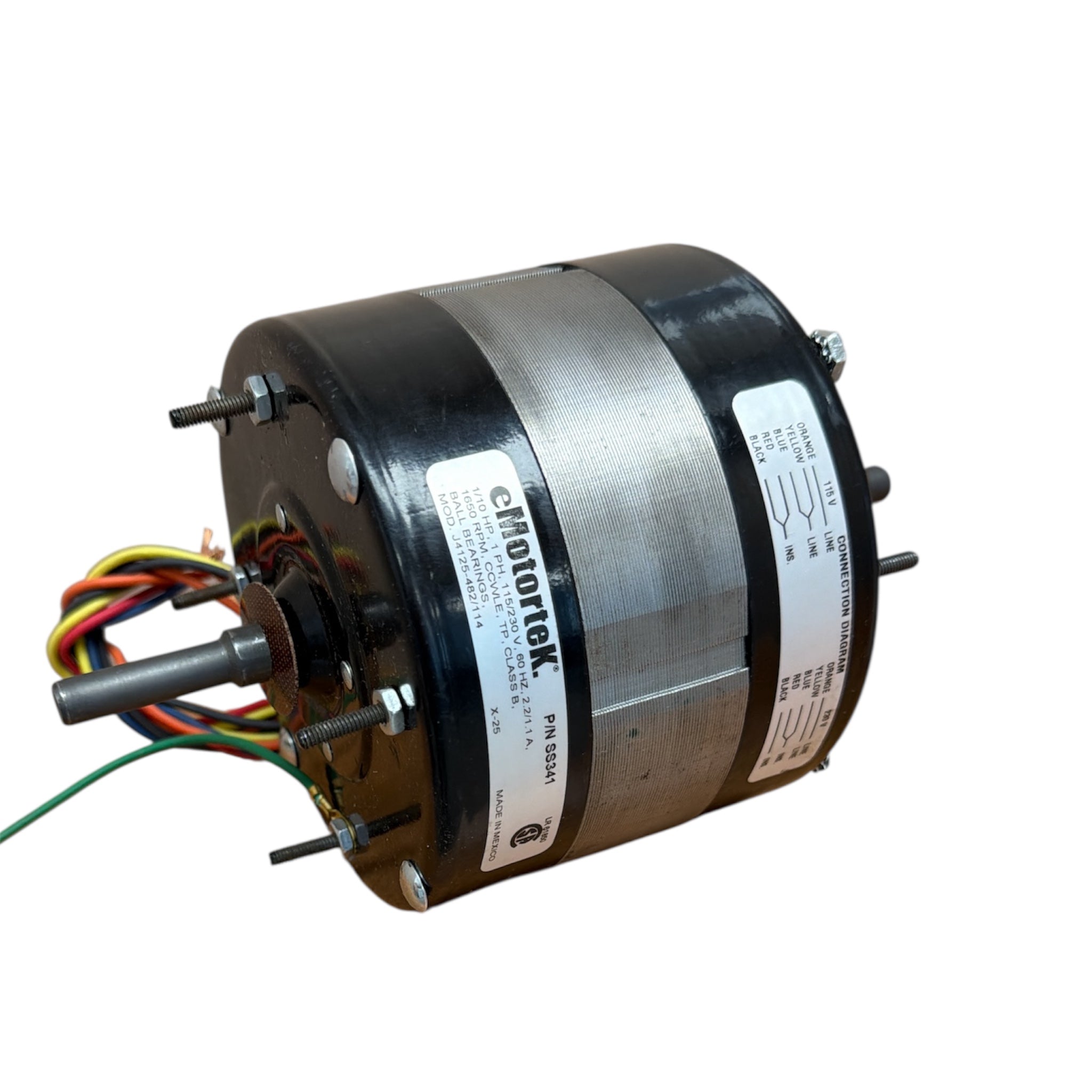 SS341 HVAC/R Motors, OEM Replacement