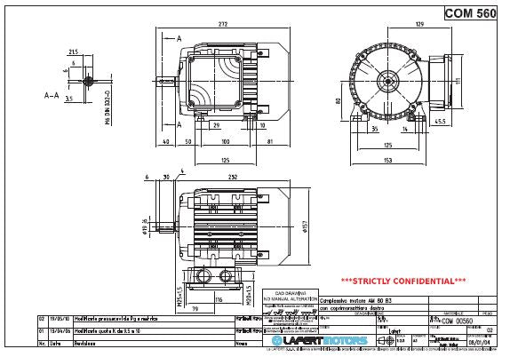 ST80S6-230/460 Metric Motors