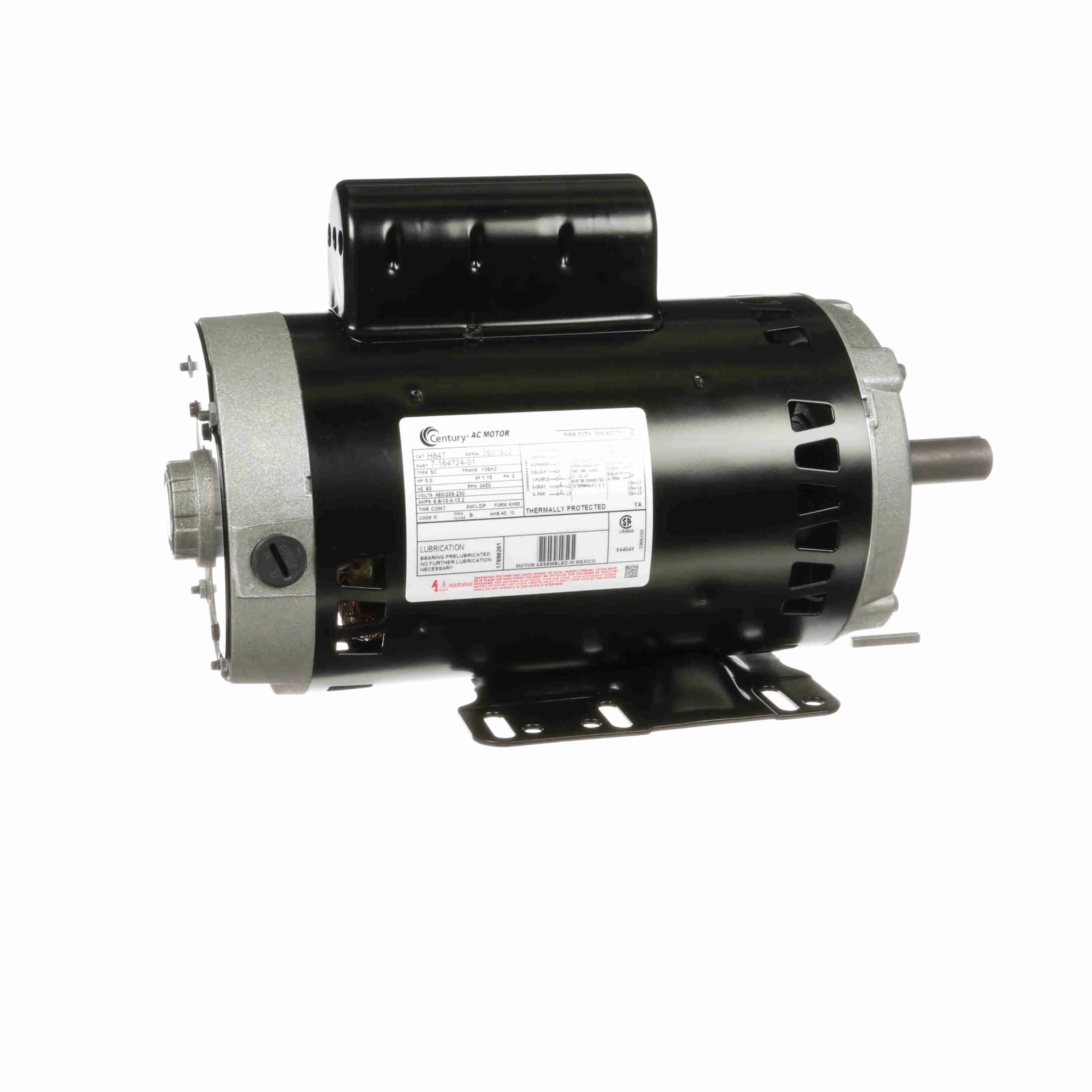 H847 HVAC/R Motors, Fan and Blower Motors