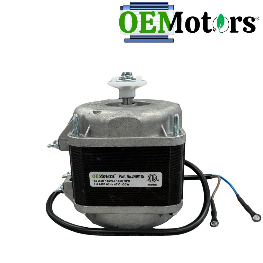 34W115 HVAC/R Motors, Refrigeration Motors