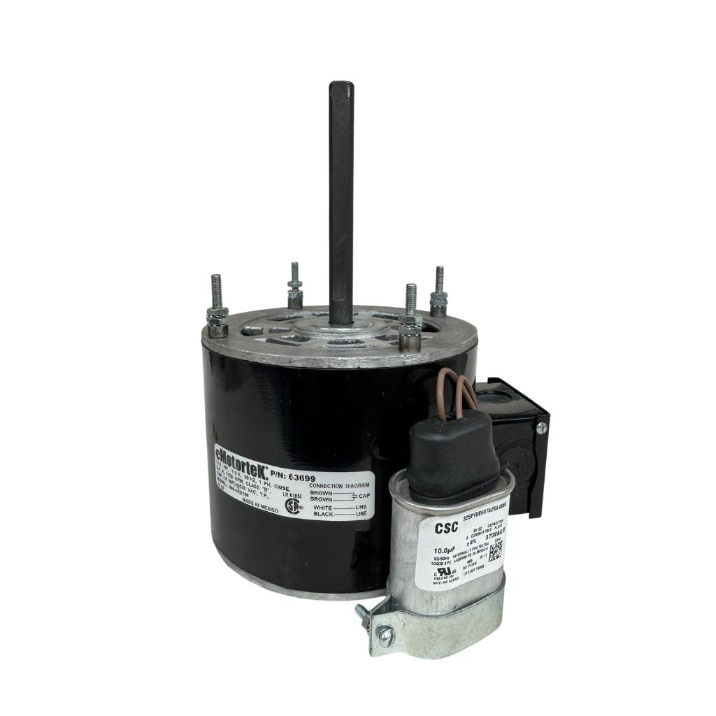 63699 (63699-0) HVAC/R Motors, OEM Replacement Penn REX10Q, 60187