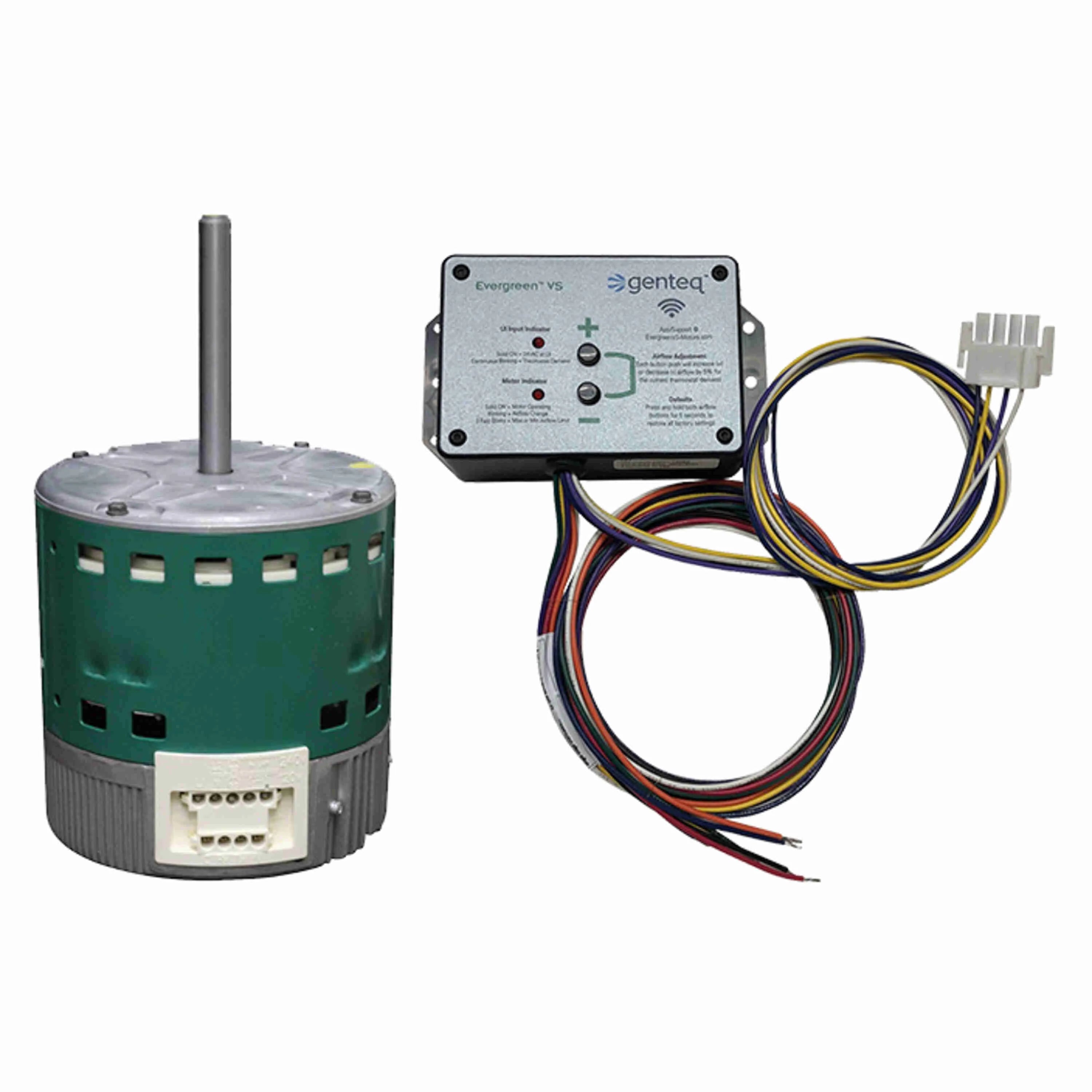 6510VUI HVAC/R Motors, Genteq Evergreen VS ECM Motors