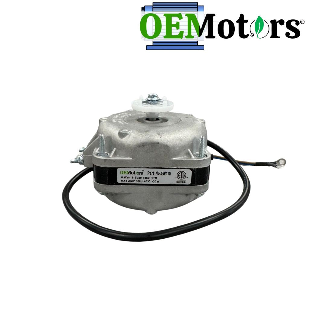 6W115 HVAC/R Motors, Refrigeration Motors