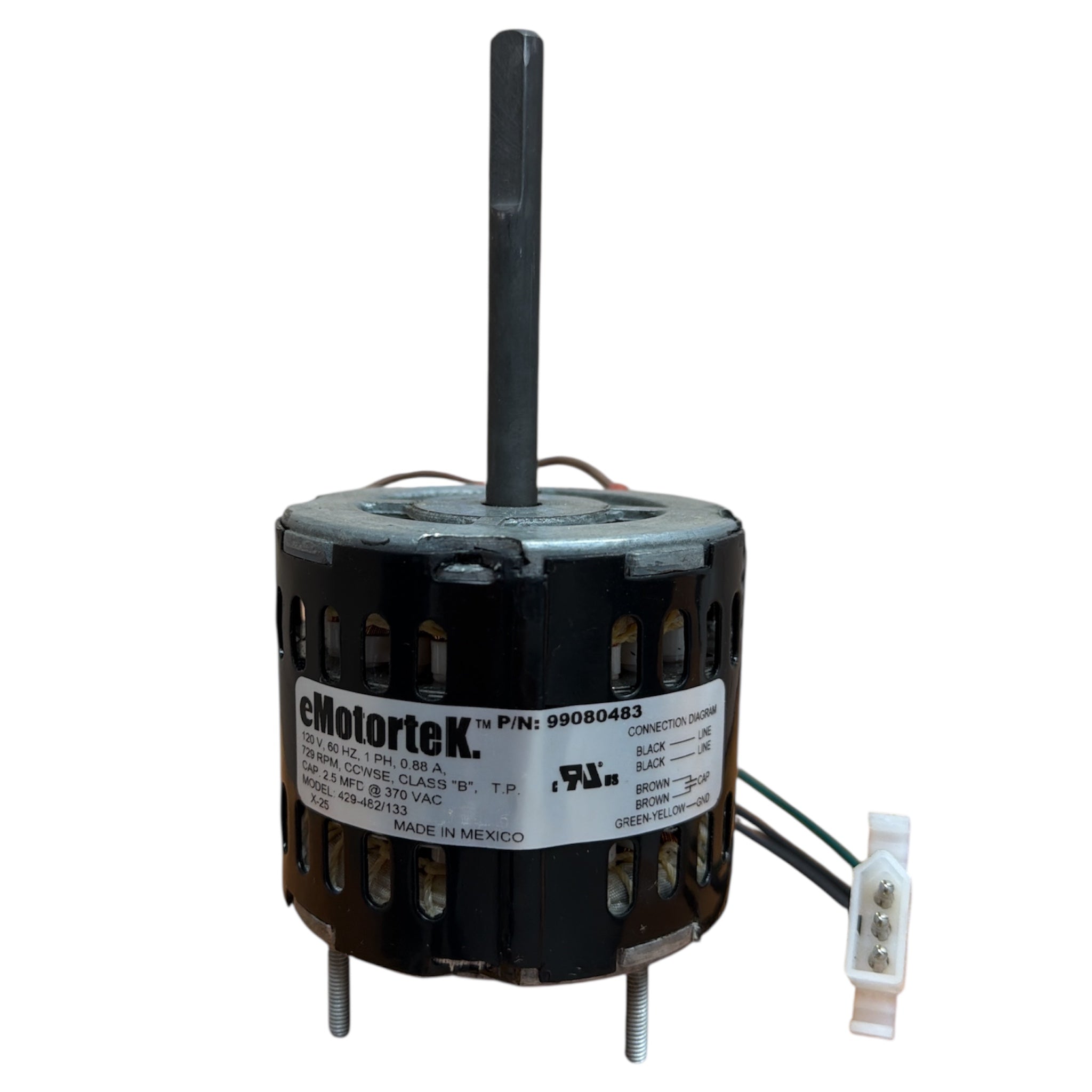 99080483 (S99080483) HVAC/R Motors, OEM Replacement Broan L200 L200L L200MG VQ100