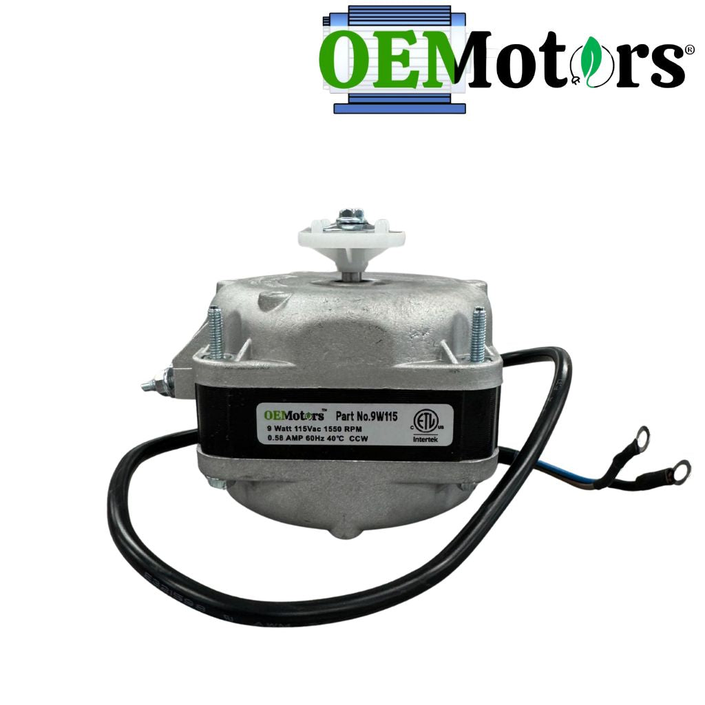 9W115 HVAC/R Motors, Refrigeration Motors