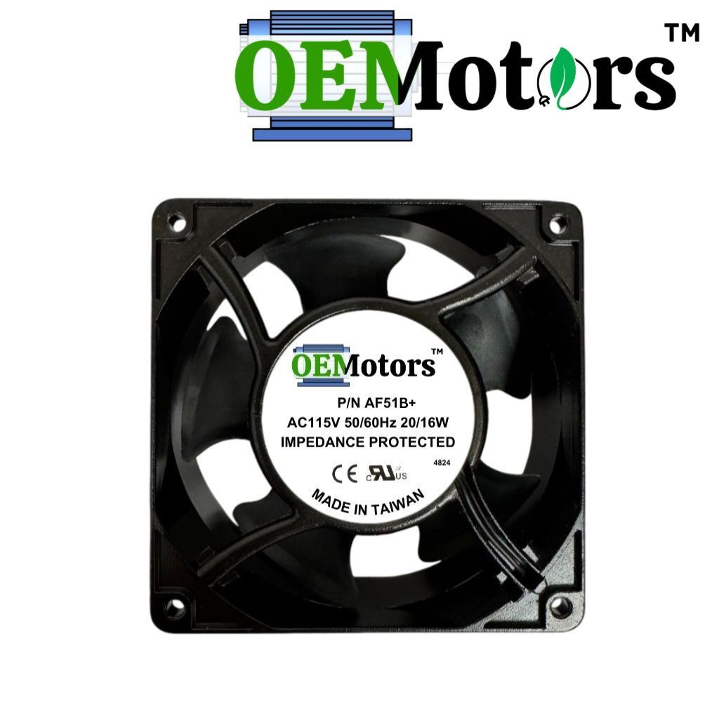 AF51B+ Axial Fan, 117 CFM 115V