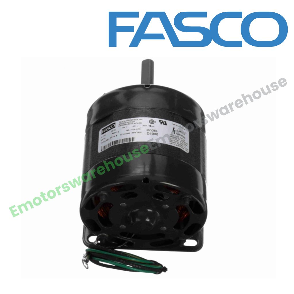 D1006 HVAC/R Motors OEM Replacement