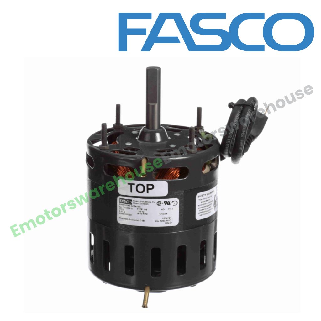 D1039 HVAC/R Motors OEM Replacement