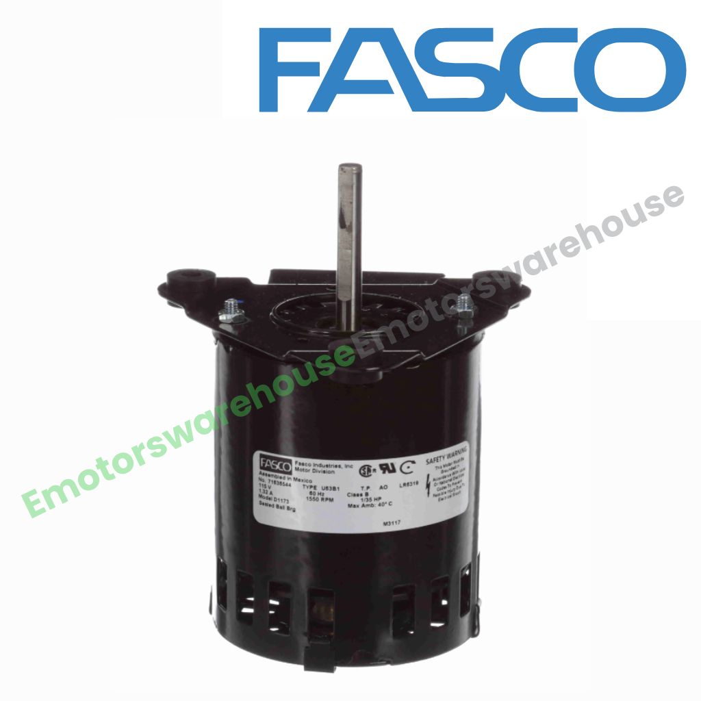 D1173 HVAC/R Motors OEM Replacement