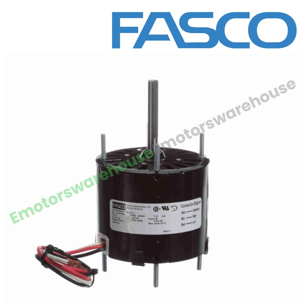 D181 HVAC/R Motors, Fan and Blower Motors