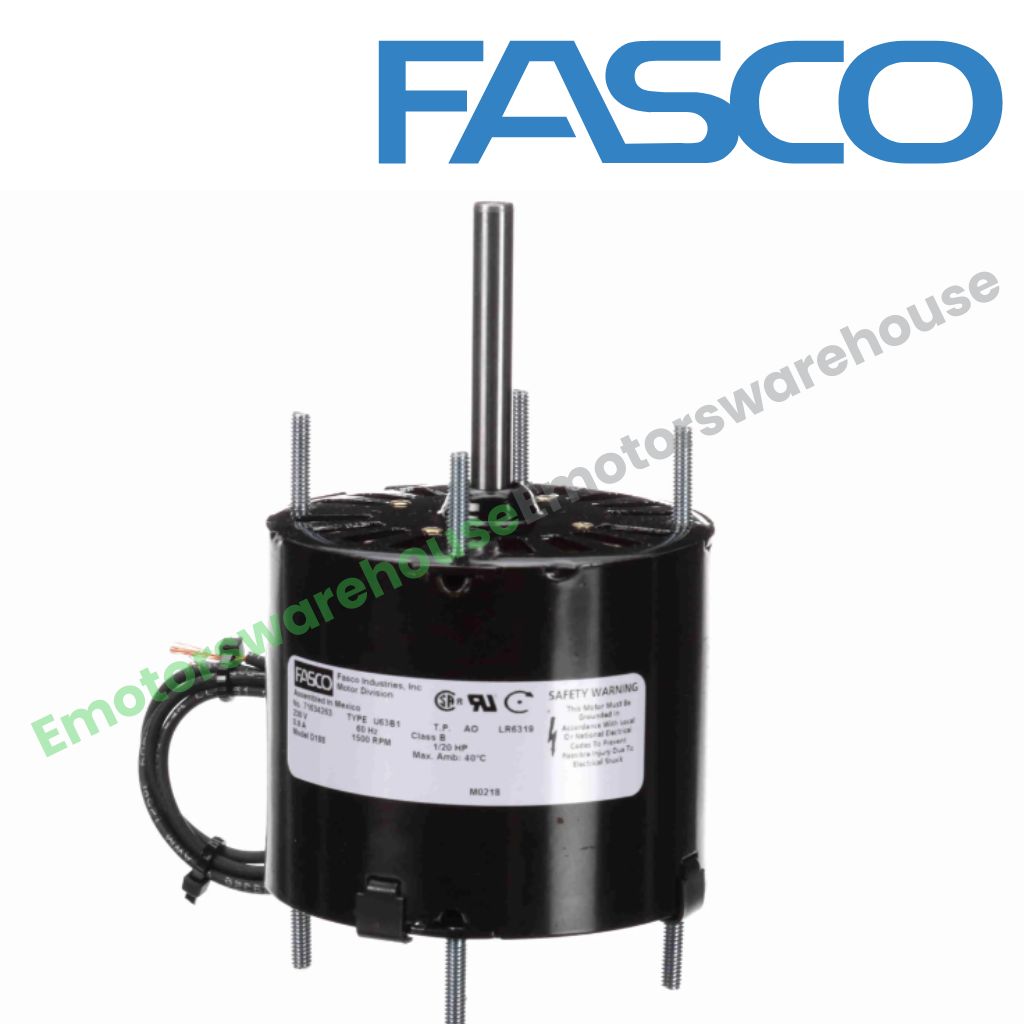 D188 HVAC/R Motors, Fan and Blower Motors