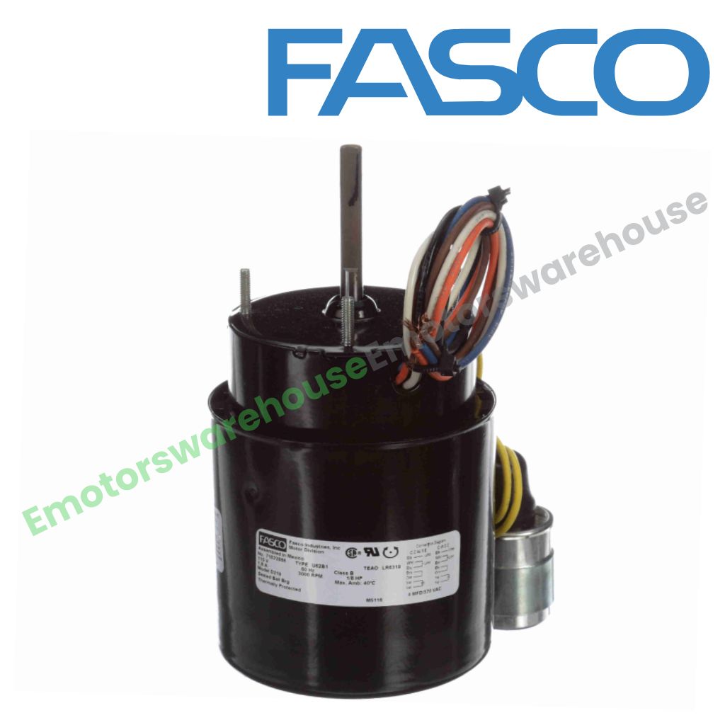 D219 HVAC/R Motors, Fan and Blower Motors