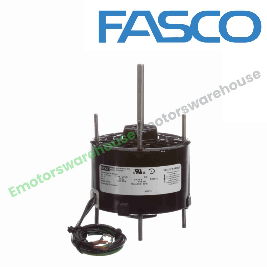 D370 HVAC/R Motors Fan and Blower Motors