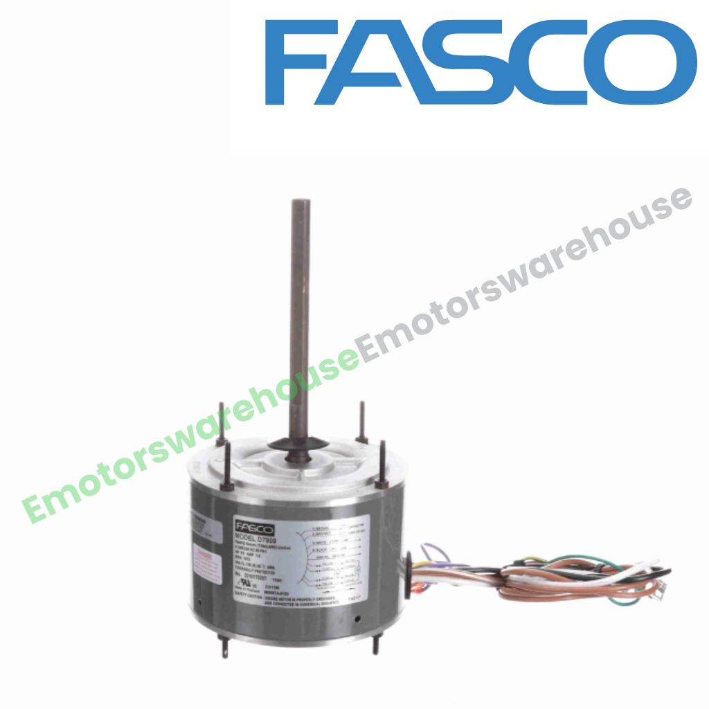 D7909 HVAC/R Motors Condenser Fan Motors