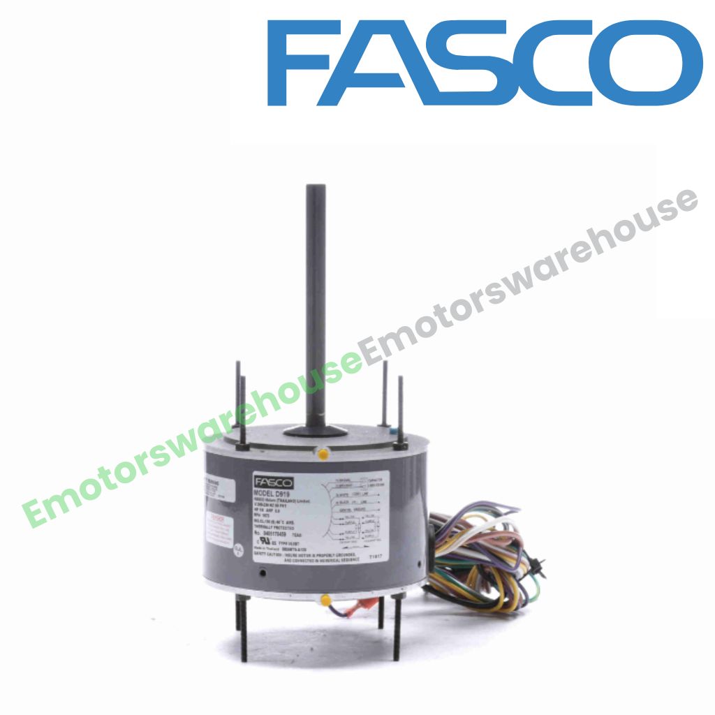 D919 HVAC/R Motors Condenser Fan Motors