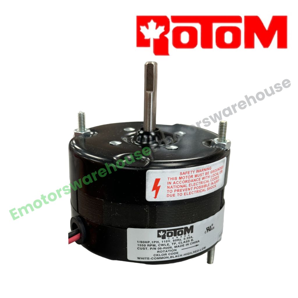 06-R206, HVAC/R Motors, OEM Replacement