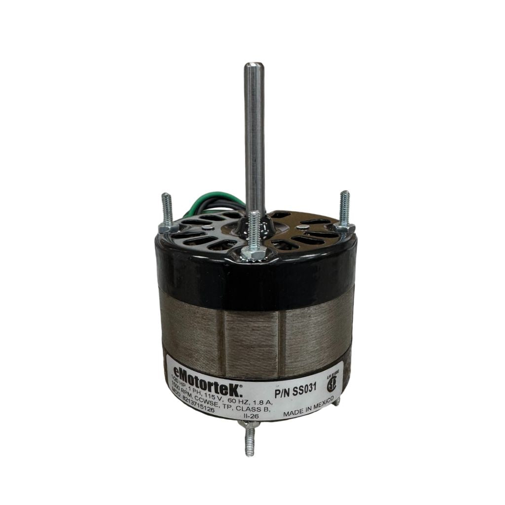 SS031 (D031) HVAC/R Motors, Fan and Blower Motors