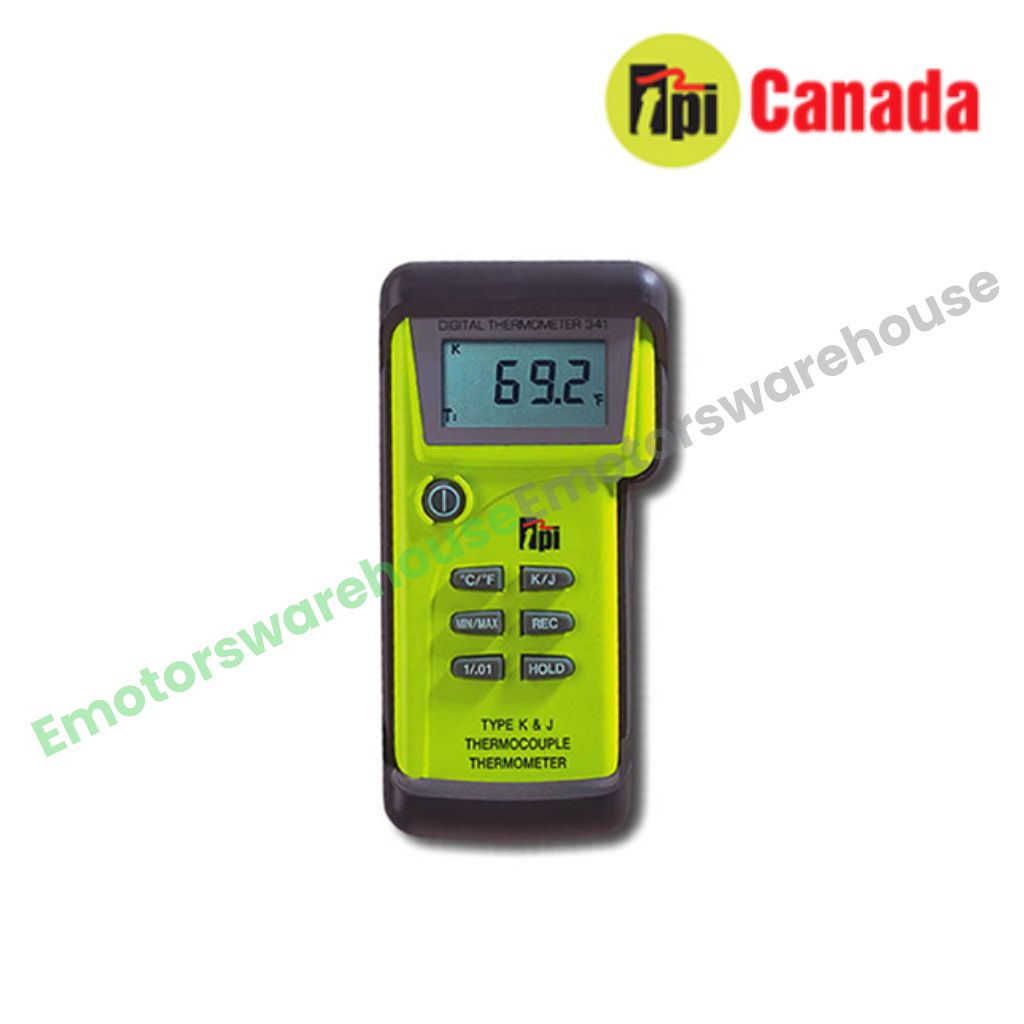 TP-341KC1 TPI Meters , Single Input K-Type Thermocouple Thermometer
