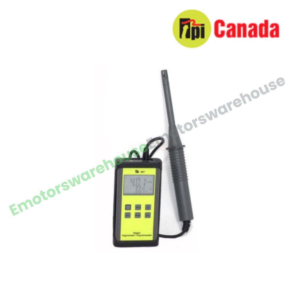 TP-597C1 TPI Meters , Digital Hygrometer/Psychrometer