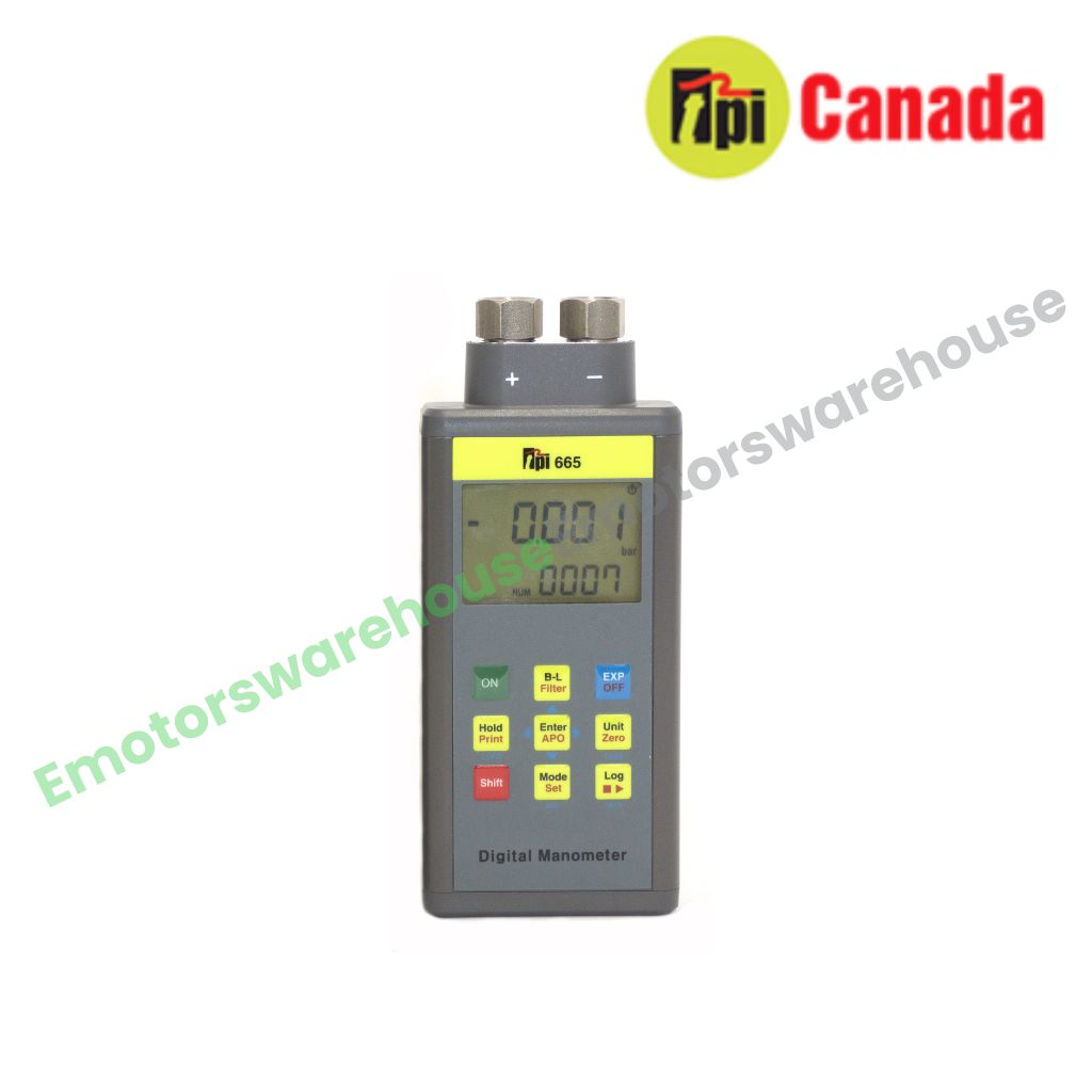 TP-A665 TPI Meters , Dual Input Differential Manometer