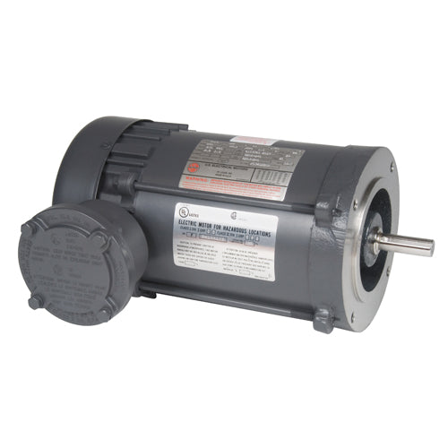 XS12CA2J Explosion Proof Motor, Class I (Group C & D) Class II (Group E F & G)